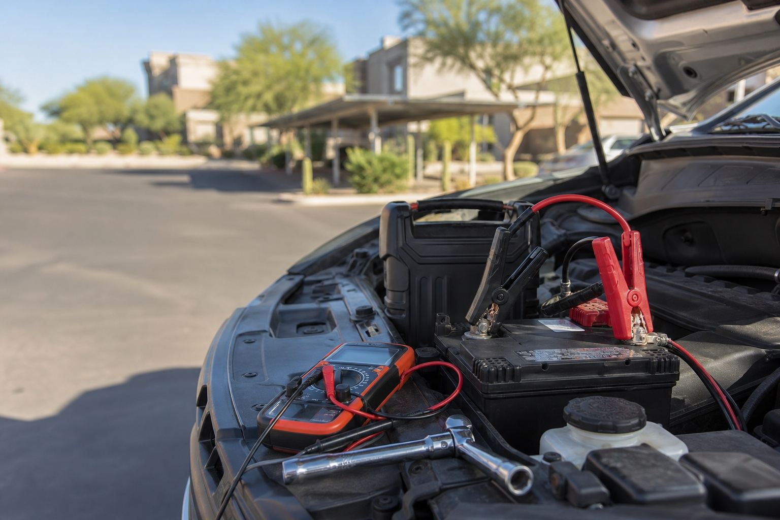 Battery and charging diagnosis by a Tempe mobile mechanic